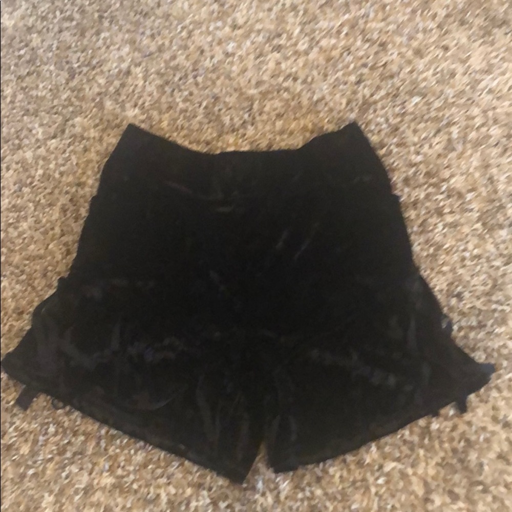 Fringe shorts